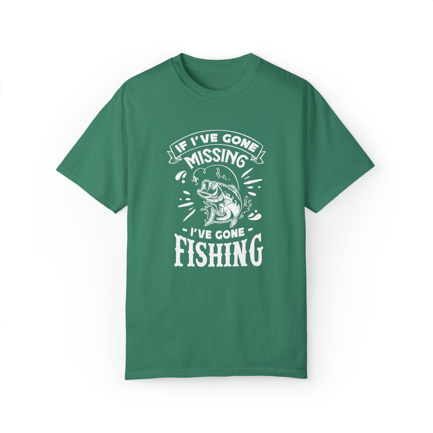 Adventure Awaits: 'If I've Gone Missing, I've Gone Fishing' T-Shirt