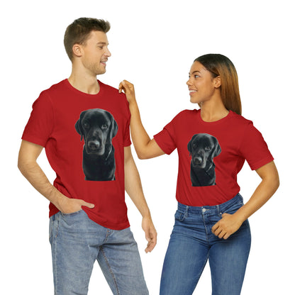 Camiseta de manga corta Black Labradors Unisex Jersey