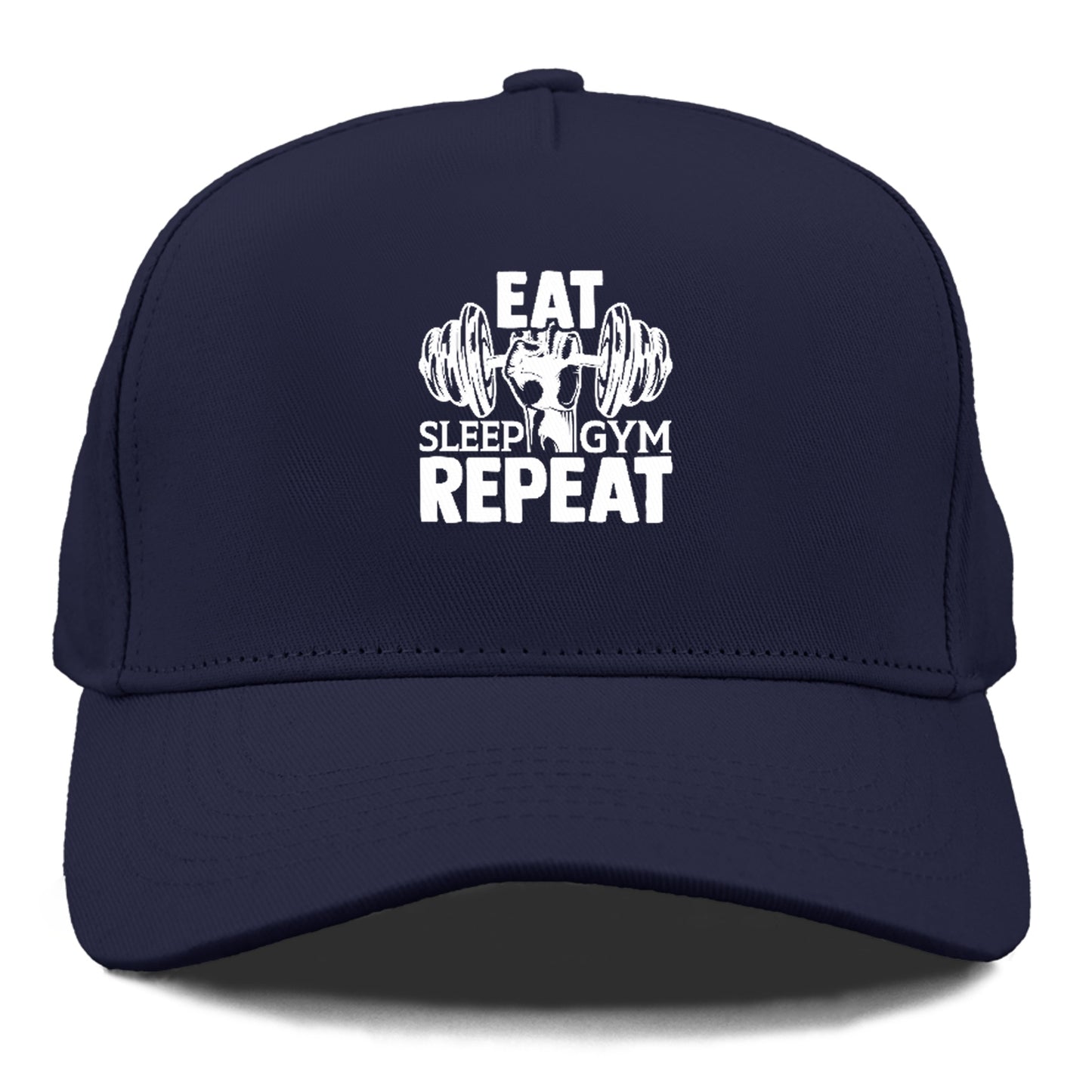 eat sleep gym repeat Hat