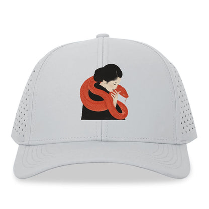 Serpent Embrace The Graceful Connection Hat