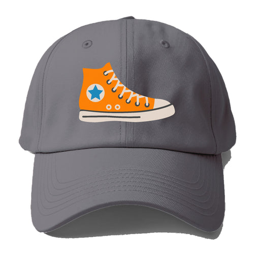 Retro 80s Converse Shoe Orange Baseball Cap