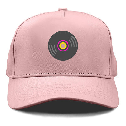 Retro 80s Record Pink Hat