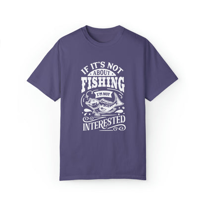 「釣りじゃないなら興味ない」Tシャツ