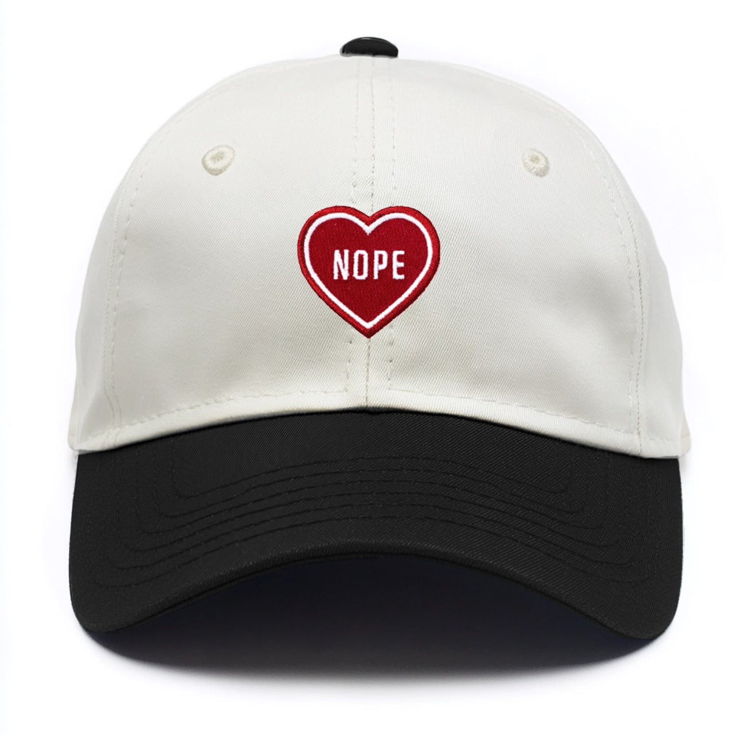 nope heart Hat