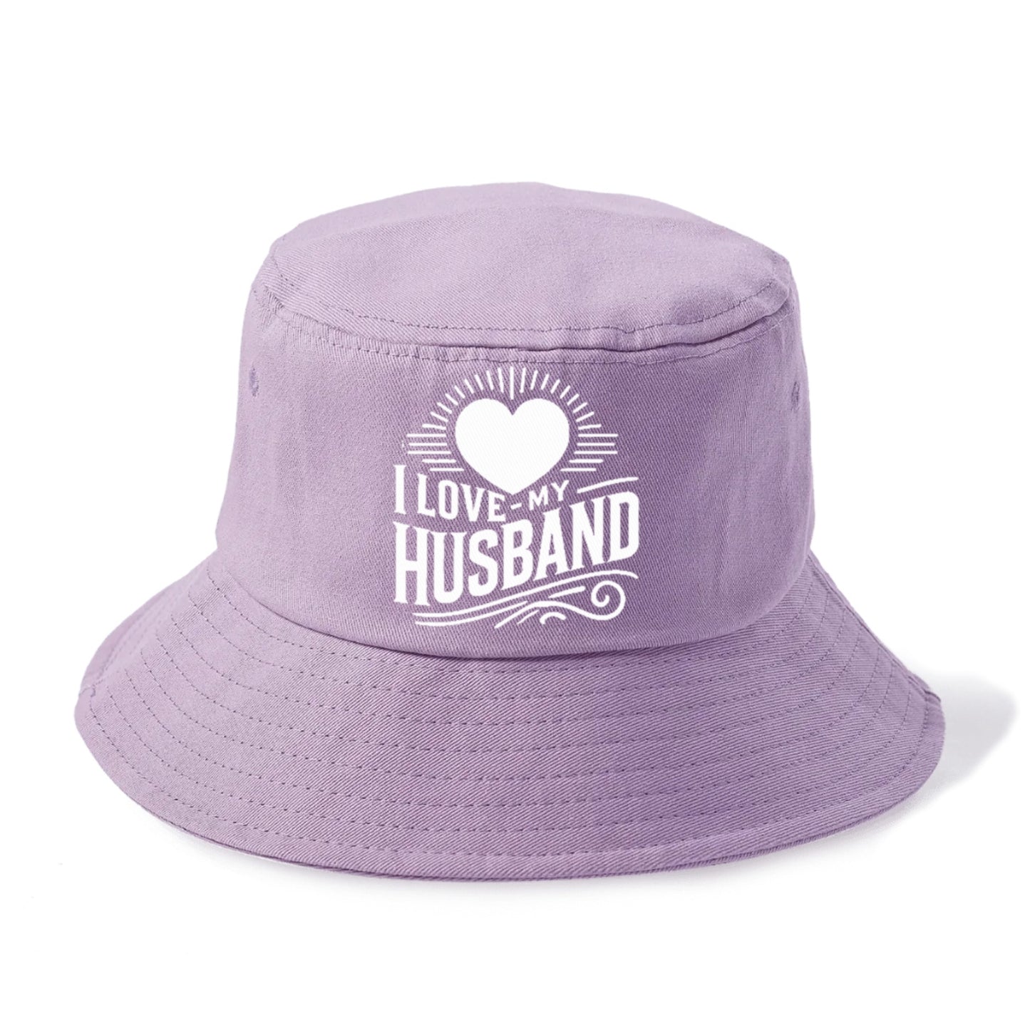 i love my husband Hat