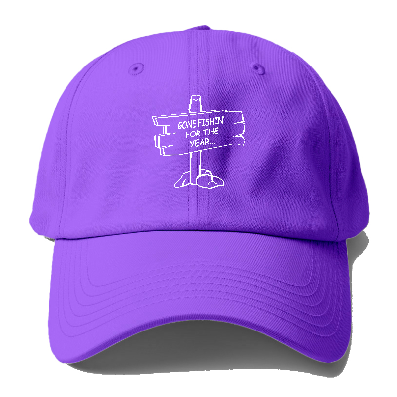 Gone fishin' for the year Hat