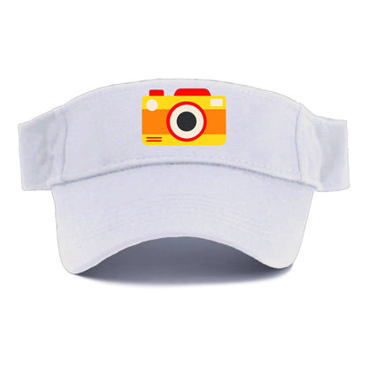 Retro 80s Camera Yellow Hat