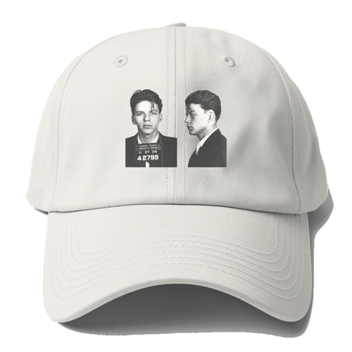 Frank Sinatra Mugshot Baseball Cap For Big Heads