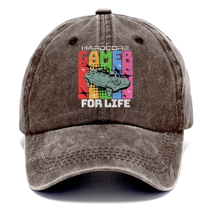 hardcore gamer for life Hat