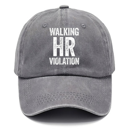 walking hr violation Hat