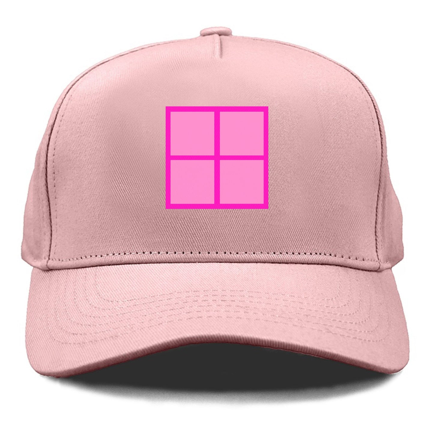 Retro 80s Tetris Blocks Pink Hat