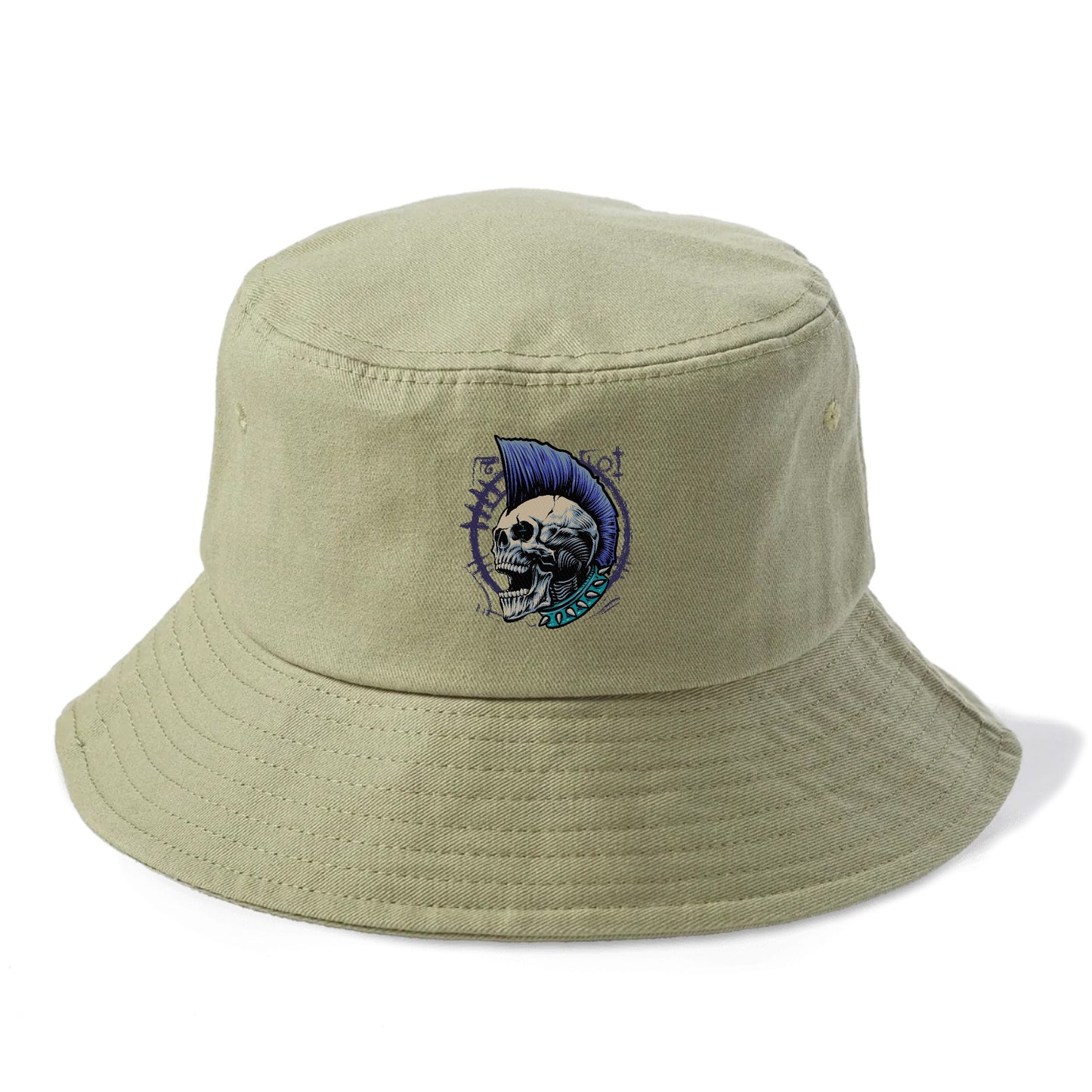 Scream punk skull head Hat