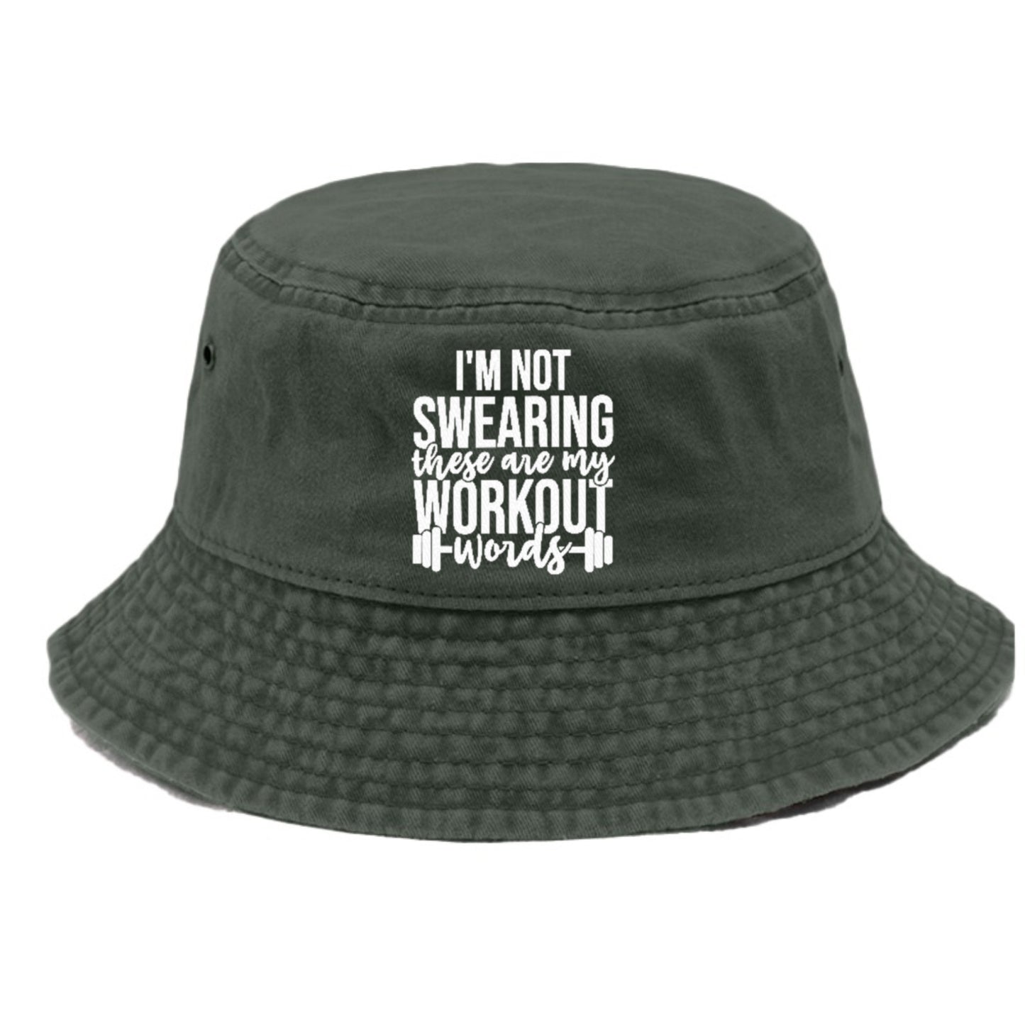 I'm Not Swearing These Are My Workout Words Hat