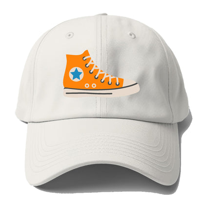 Retro 80s Converse Shoe Orange Hat