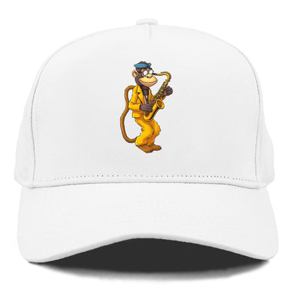 monkey playing saxophone Hat