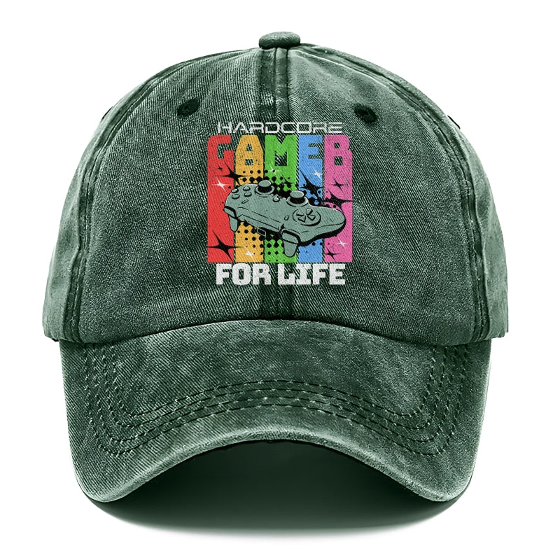 hardcore gamer for life Hat