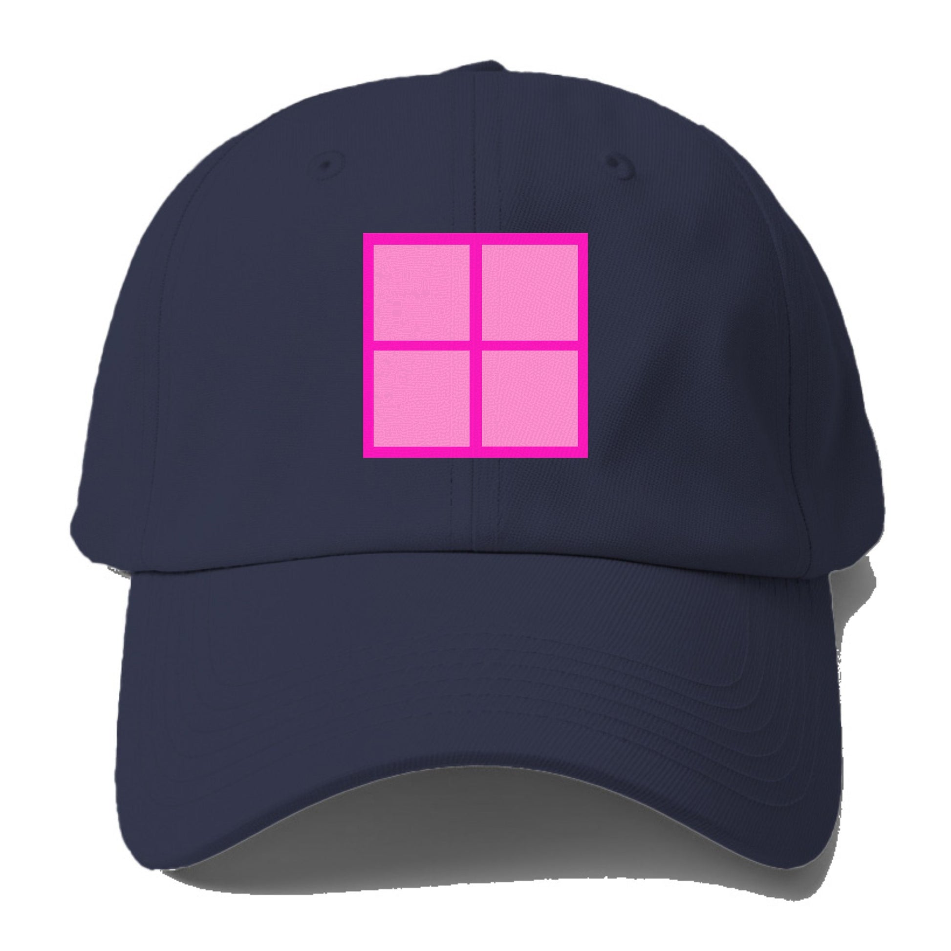 Retro 80s Tetris Blocks Pink Hat