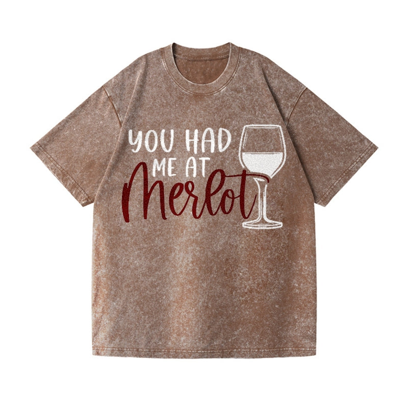 you had me at merlot Hat