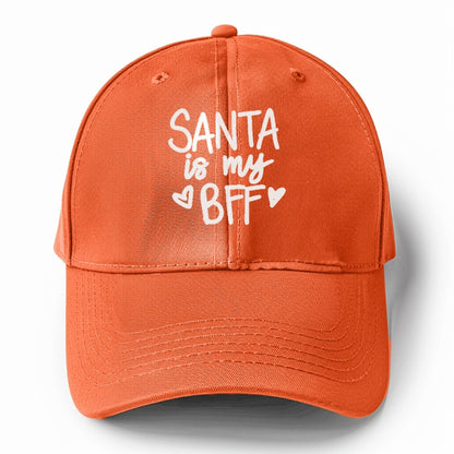 Santa is My BFF Hat