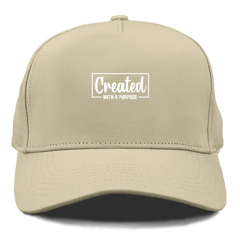 created with a purpose Hat