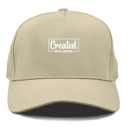 created with a purpose Hat