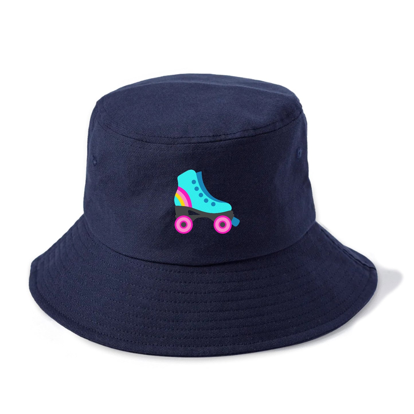 Retro 80s Roller Skate Blue Hat