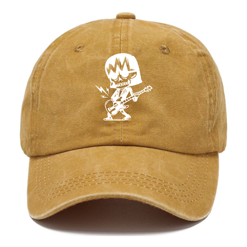 Skeleton Rock Guitar Classic Cap