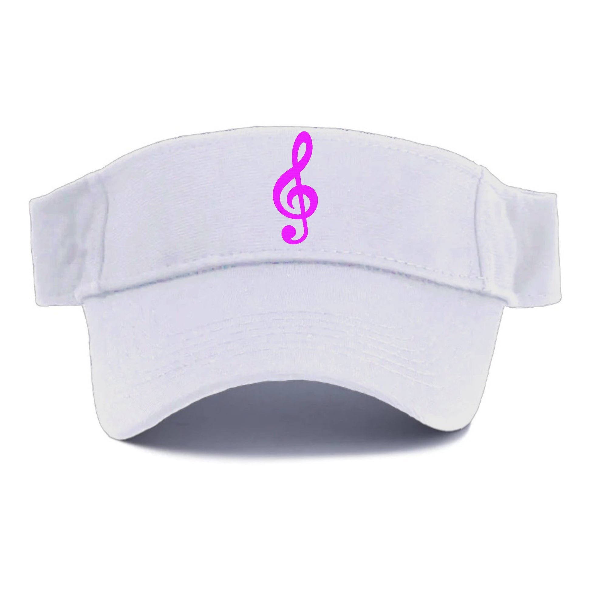 Retro 80s Music Note Purple Hat