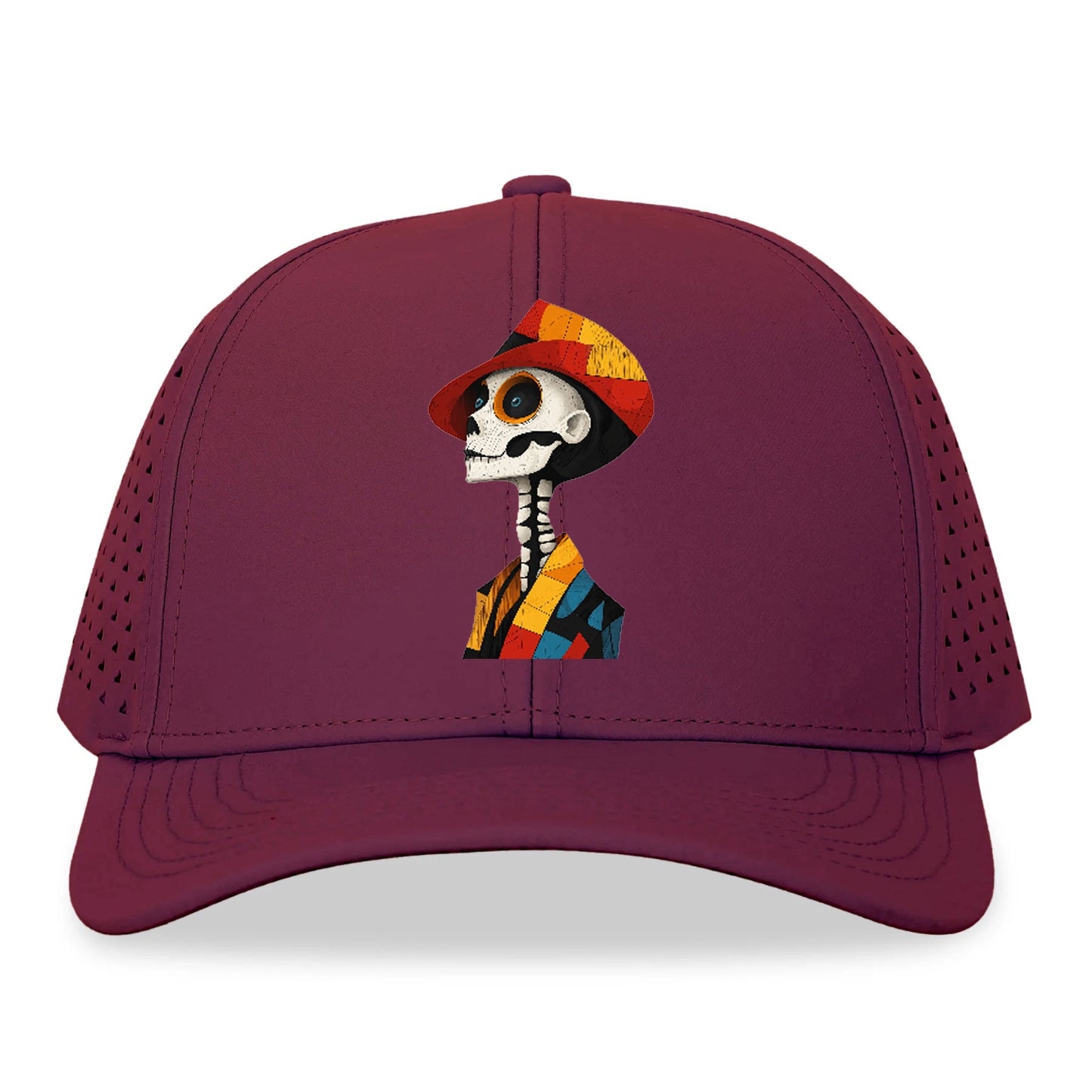 Vibrant Skeleton Hat