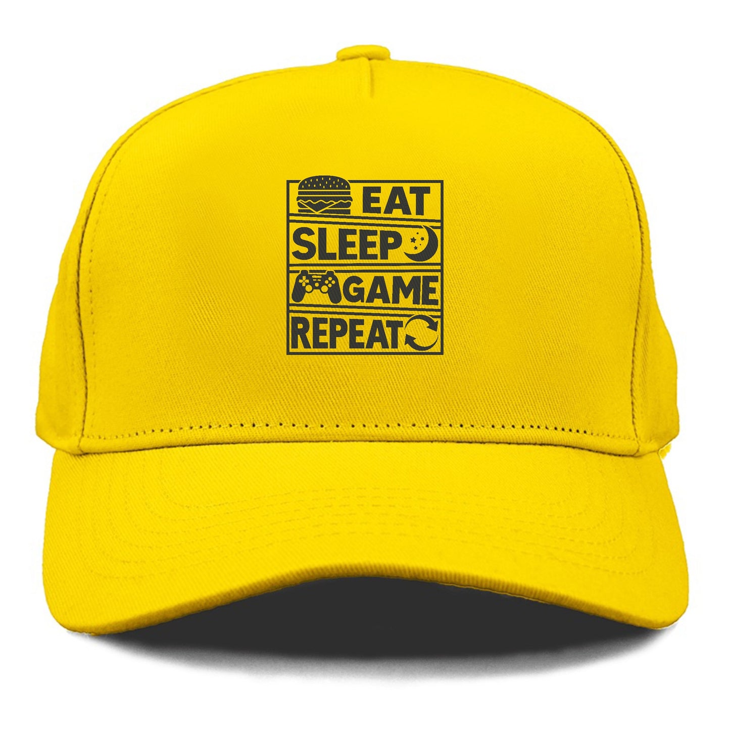 Eat Sleep Game Repeat Hat