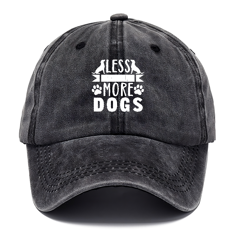 Less people more dogs Hat