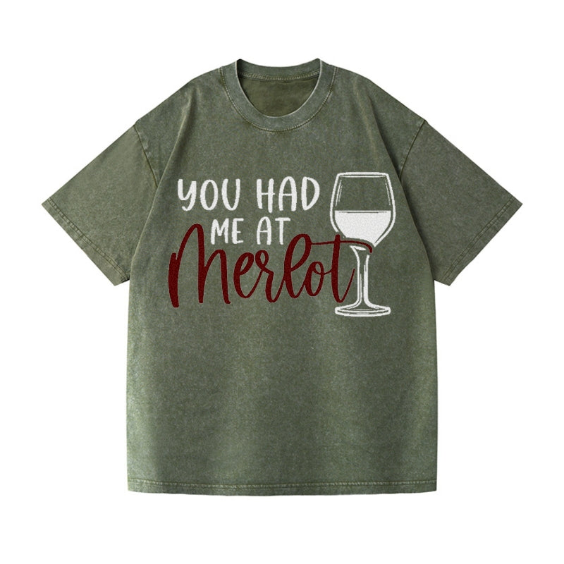 you had me at merlot Hat