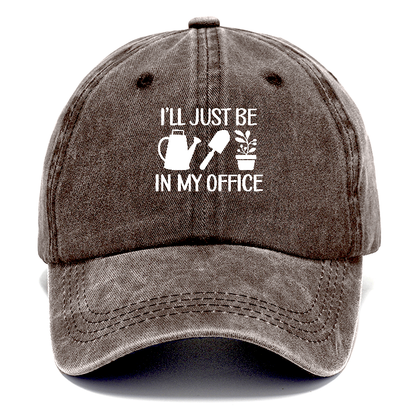 i'll just be in my office Hat