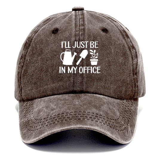 i'll just be in my office Hat