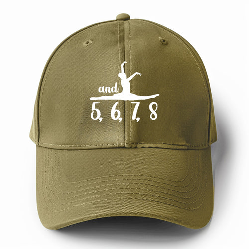 And 5, 6, 7, 8 Solid Color Baseball Cap