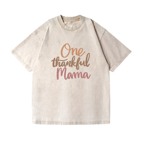 One Thankful Mama Vintage T-shirt