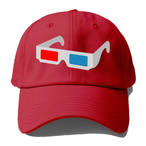 Retro 80s 3d Glasses Baseball Cap