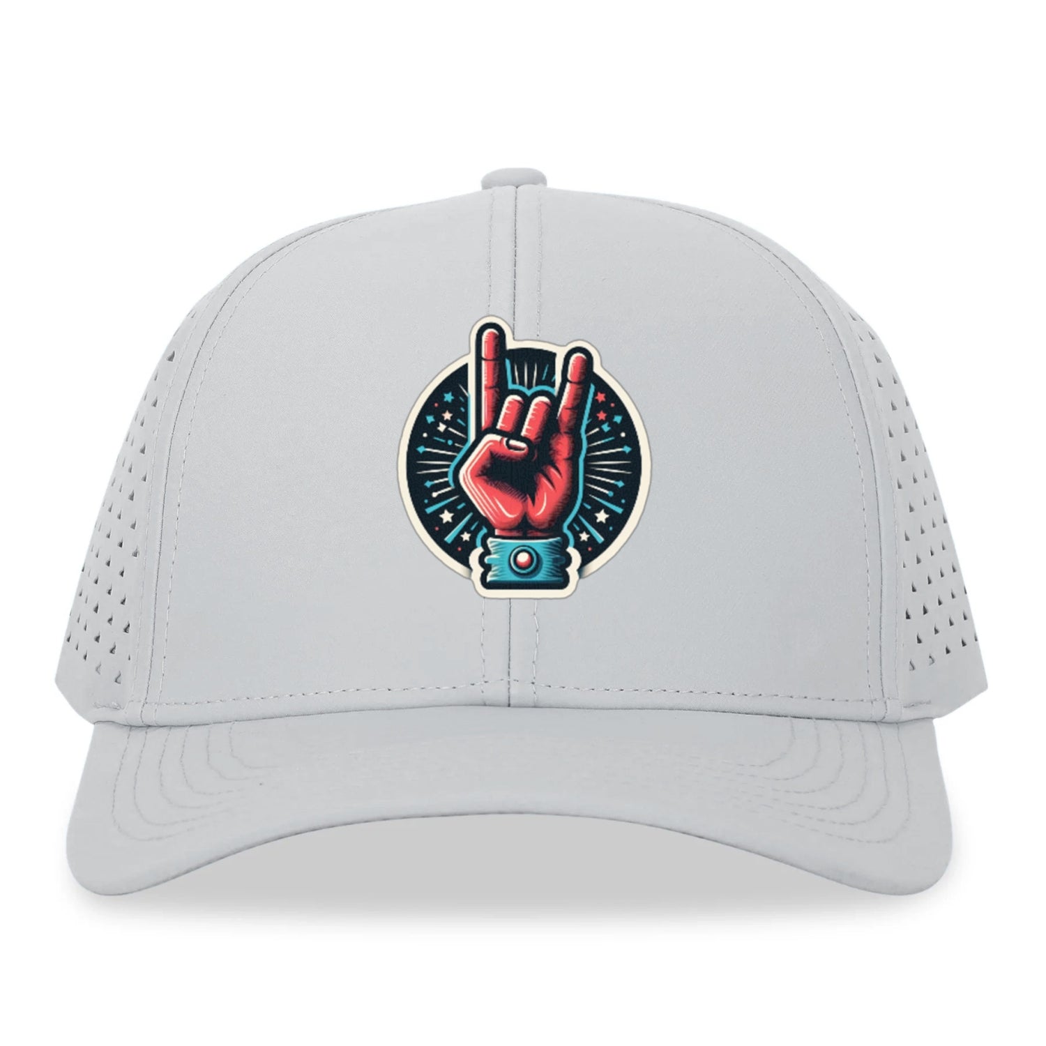 hand horn rock Hat