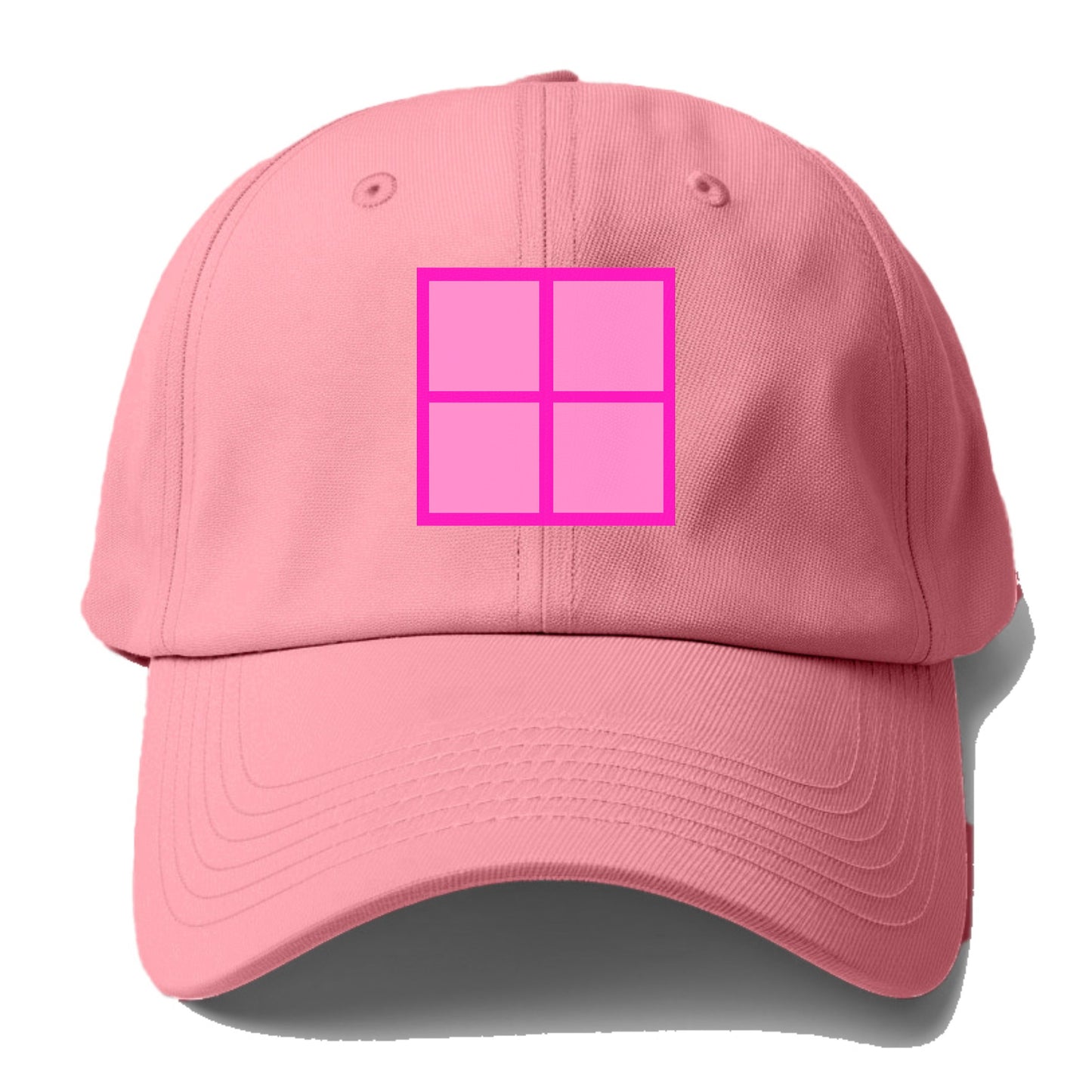 Retro 80s Tetris Blocks Pink Hat