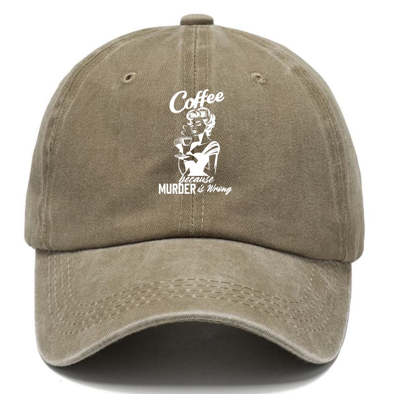 coffee because murder is wrong! Hat