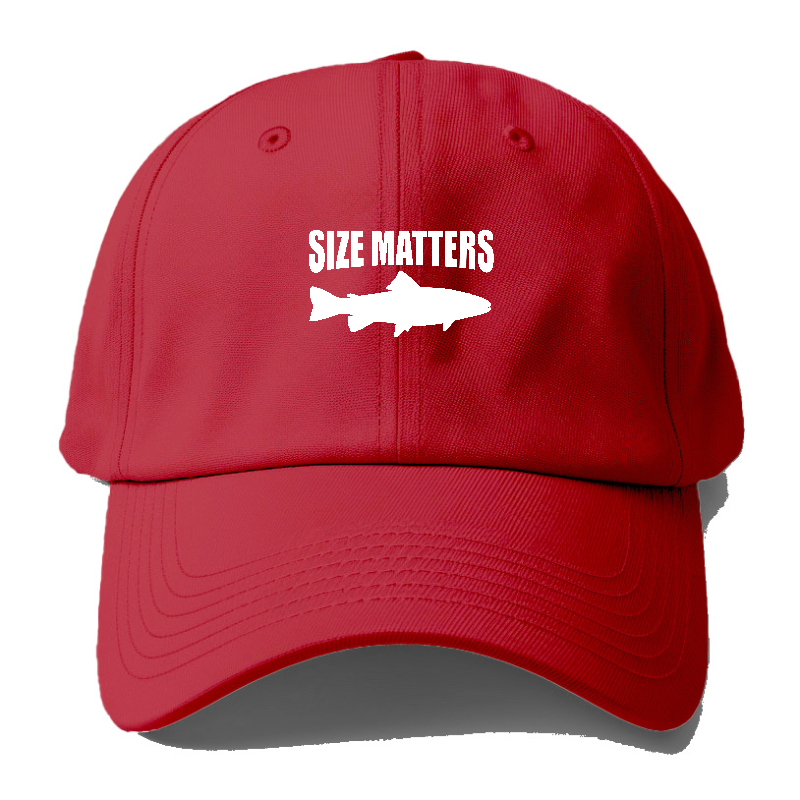 size matters fishing Hat