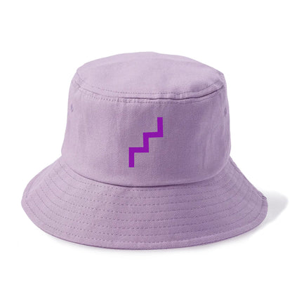 Retro 80s Zig Zag Purple Hat