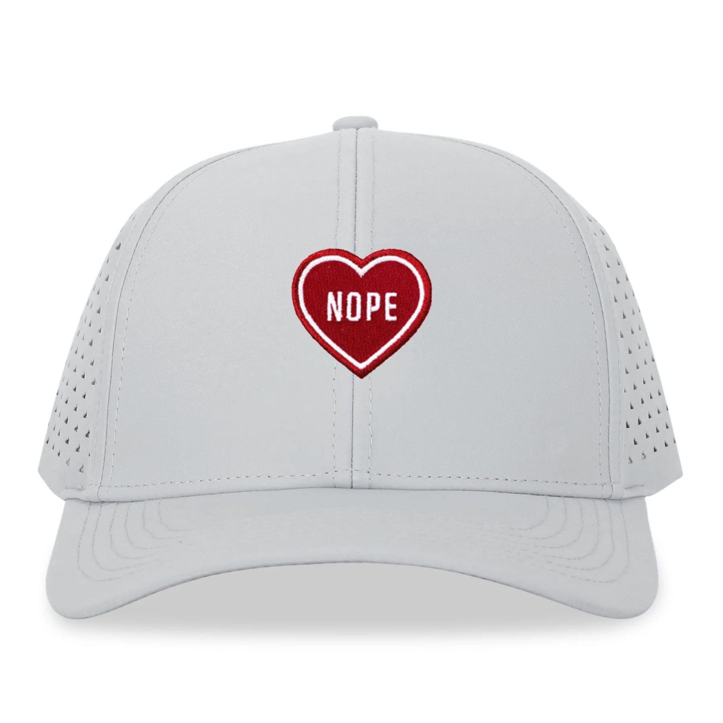 nope heart Hat