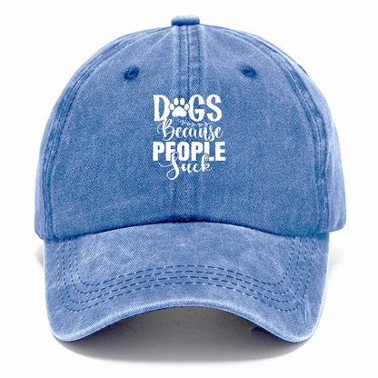 Dogs because people suck Hat