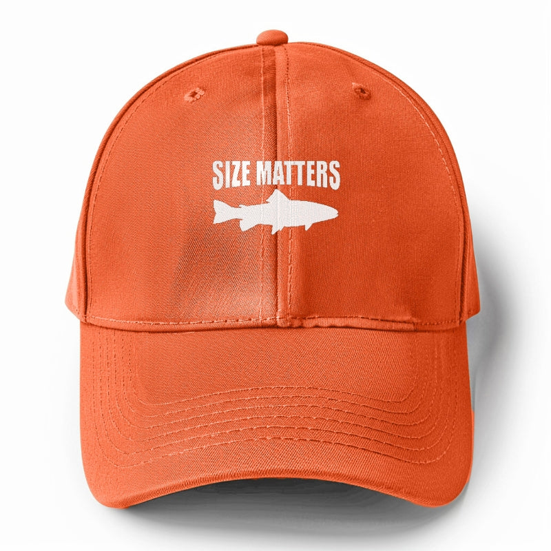 size matters fishing Hat