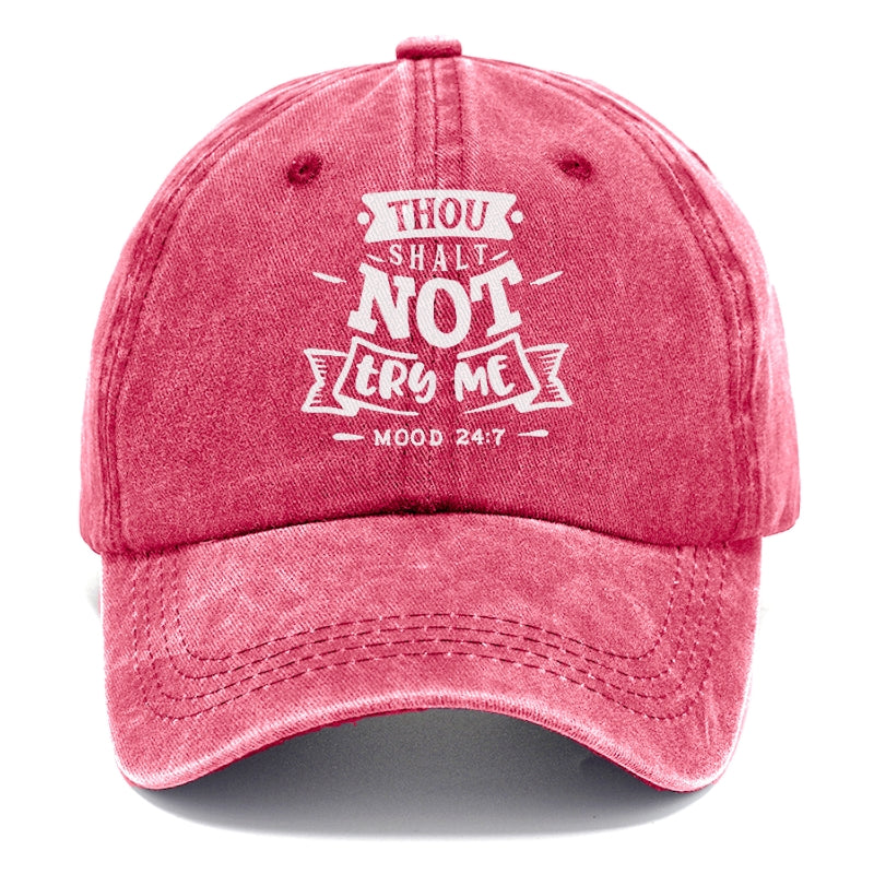 Thou Shalt not try me  Hat