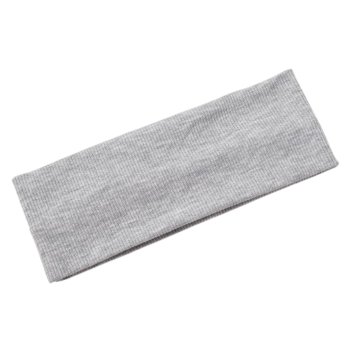 Pandaize Unisex Ribbed Knit Headband – Stylish Yoga Hairband, Sweat-Absorbent Cotton, Breathable & Comfortable Fit