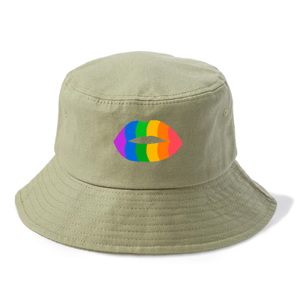 rainbow kiss Hat