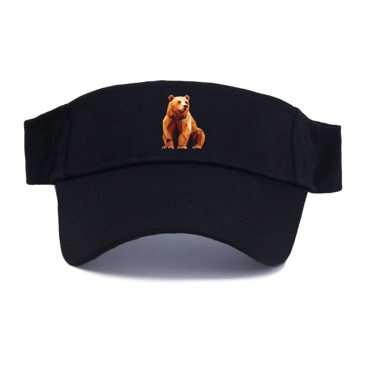 Geometric Bear in Rest Hat