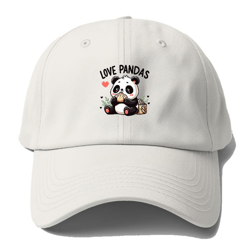 Love Pandas Baseball Cap